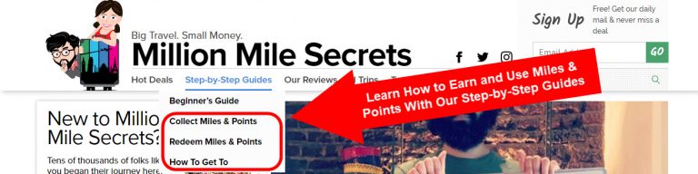 How To Get Around The Million Mile Secrets Website