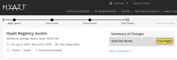 Complete Guide To Booking Hotel Credit Card Free Nights