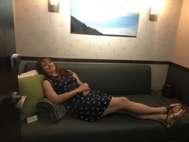 You Can Lie Down on the Sofa Bed