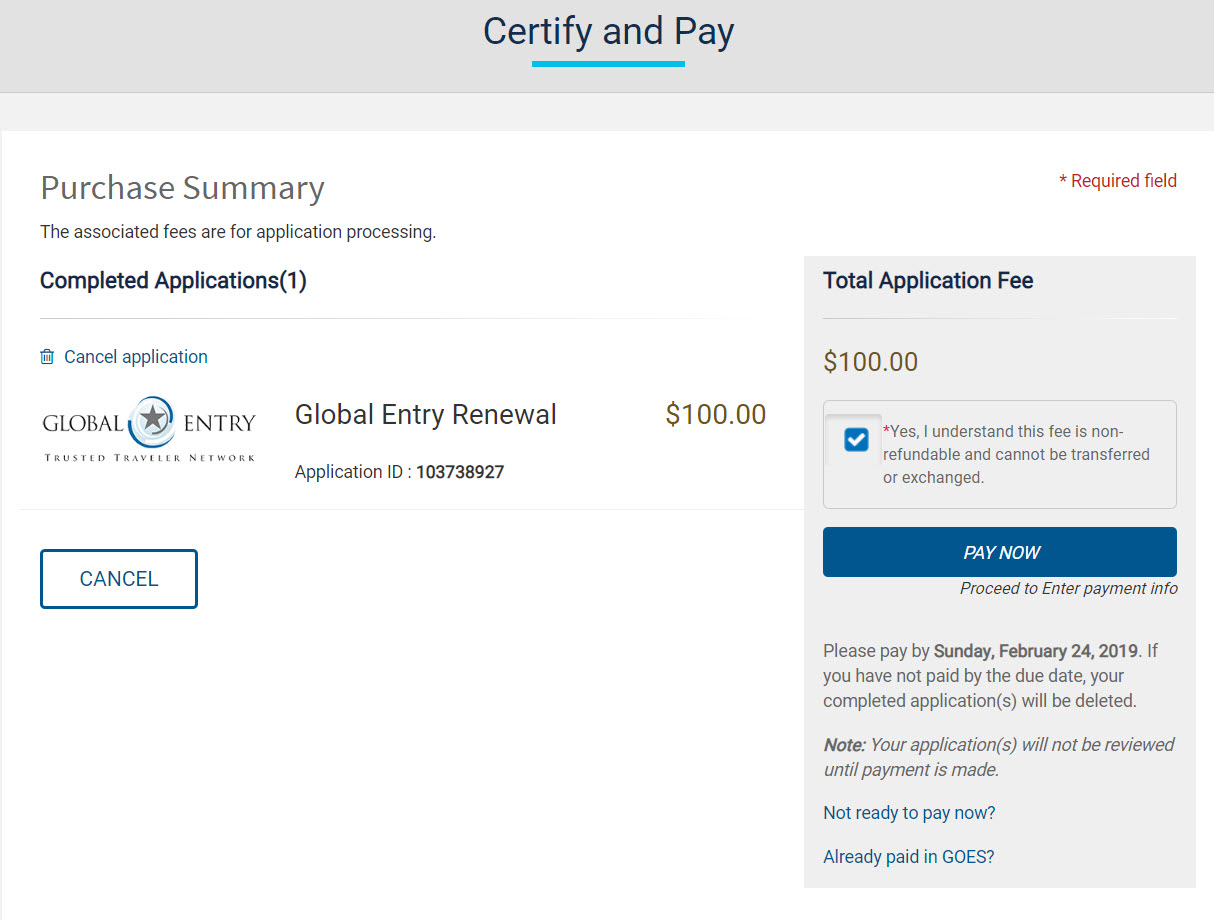 How To Renew Global Entry - AwardWallet Blog