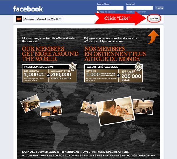 Aeroplan Partner Bonus Miles Offer-2 Bonus Aeroplan Miles for Partner Activity