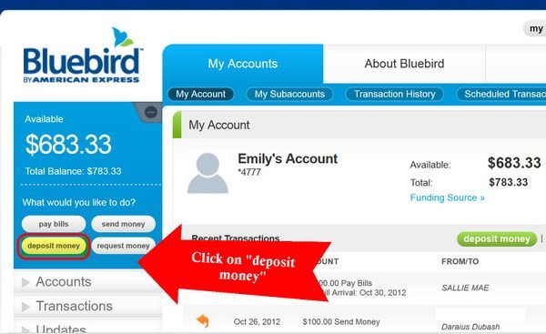 Bluebird Checking Account | Million Mile Secrets