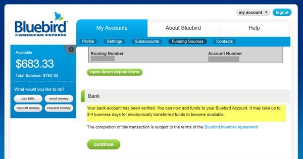 Bluebird Checking Account | Million Mile Secrets