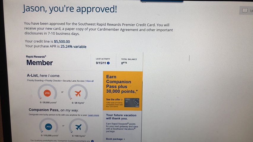 how to cancel my chase southwest credit card