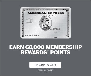 AMEX Platinum Banner