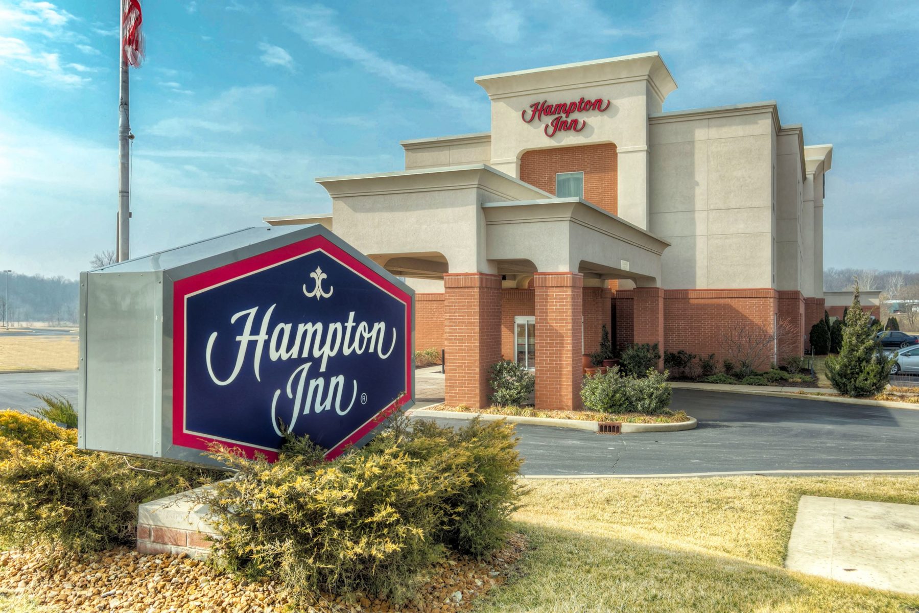 Use The Hilton Honors American Express Card's Welcome Bonus for 5 Night Stay at a Hampton Inn Outside of St. Louis
