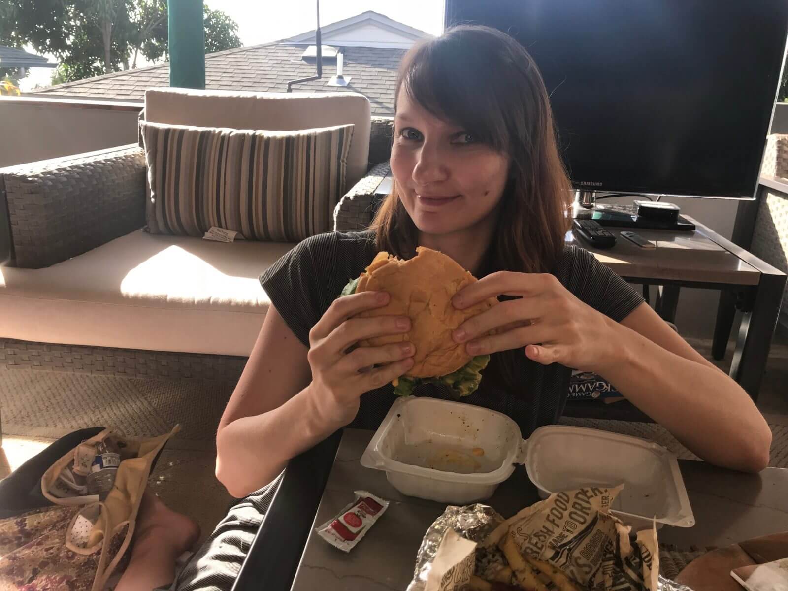 Their Burgers Were My Lunch and Dinner