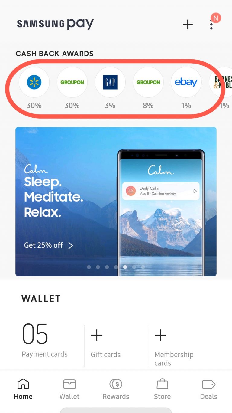 Samsung Pay Promo Up to 30 Cash Back at Best Buy, Groupon & Walmart