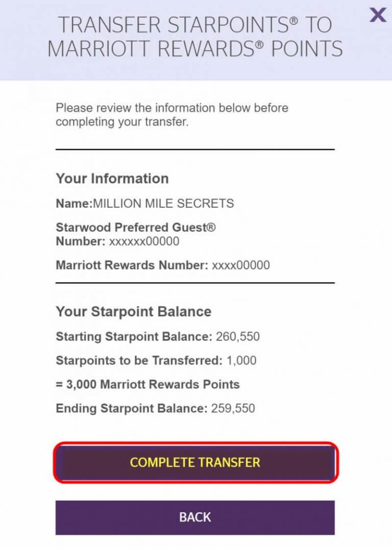 Transfer Points to United Airlines Million Mile Secrets