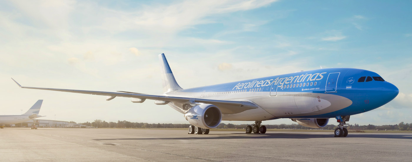 Aerolineas Flight One Tarmac