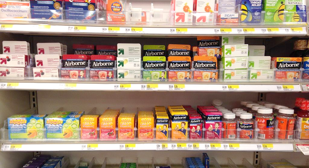 Airborne or Emergen-C are Powerful Vitamin Supplements Designed Specifically for Boosting Immune Systems. I Take Them 2-3 Days Before a Flight and 2-3 Days After to Keep My Immune System Strong.