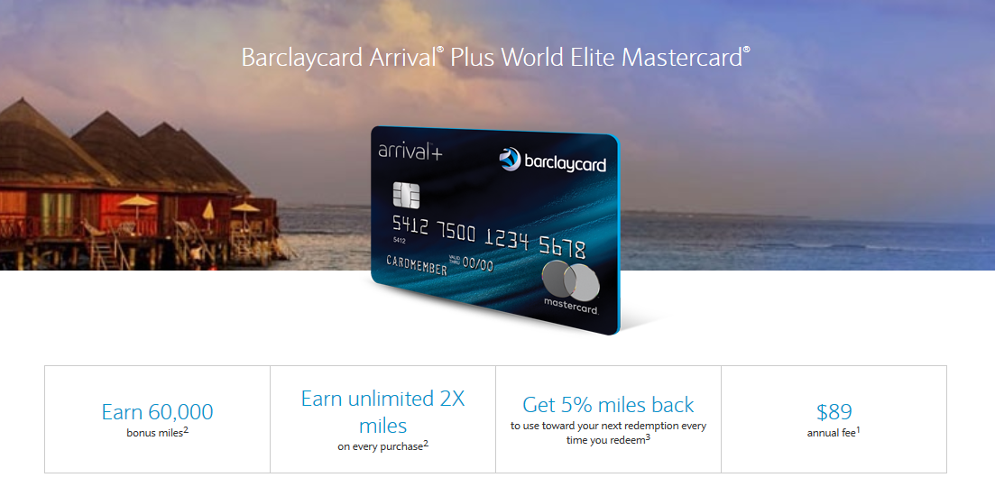 Barclaycard Arrival® Plus World Elite Mastercard® Review
