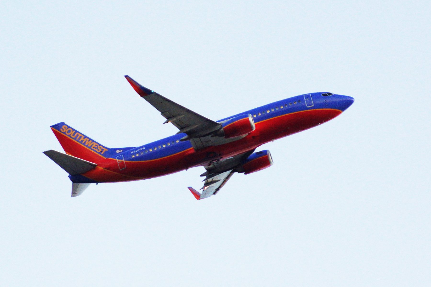 Southwest Air Miles Chart