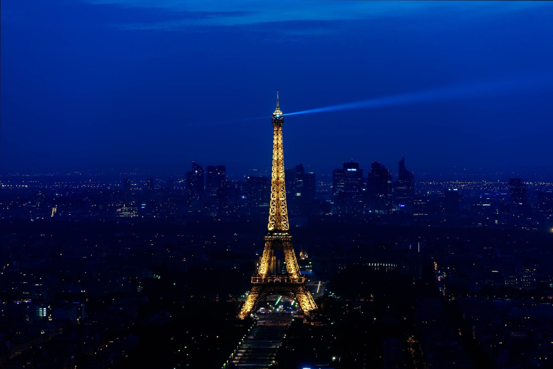 The Eiffel Tower in Paris at Night. See it with your Chase Sapphire credit card