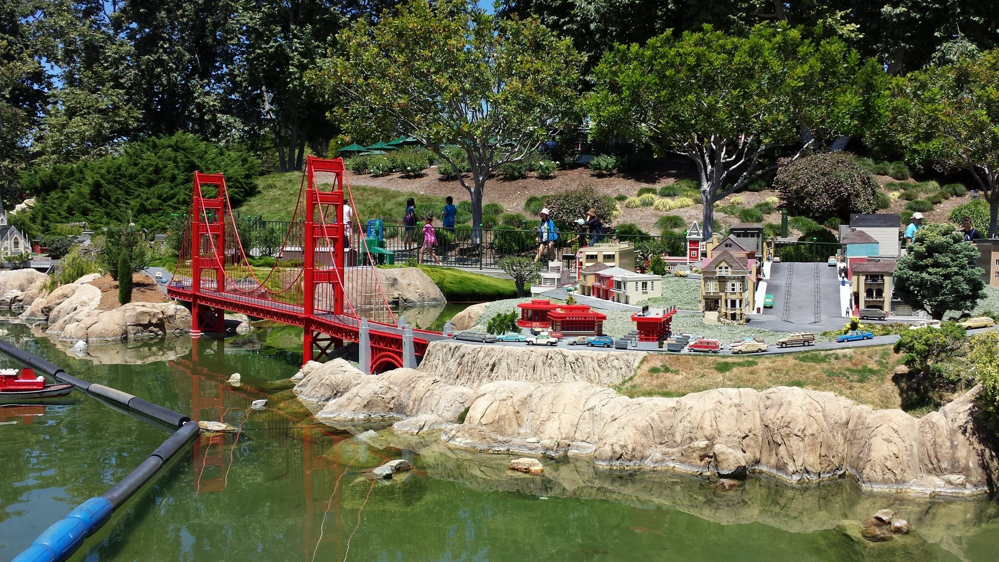 Golden Gate Bridge at Legoland California