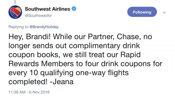 Free Drinks on Southwest Airlines - Quick Tricks | Million Mile Secrets