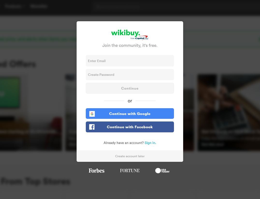 Wikibuy Ad